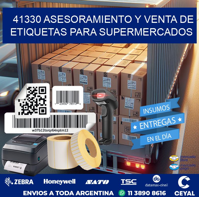 41330 ASESORAMIENTO Y VENTA DE ETIQUETAS PARA SUPERMERCADOS
