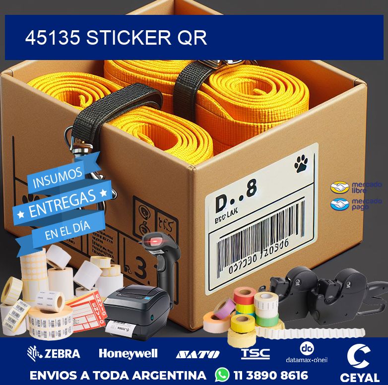 45135 STICKER QR