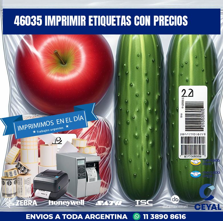 46035 IMPRIMIR ETIQUETAS CON PRECIOS