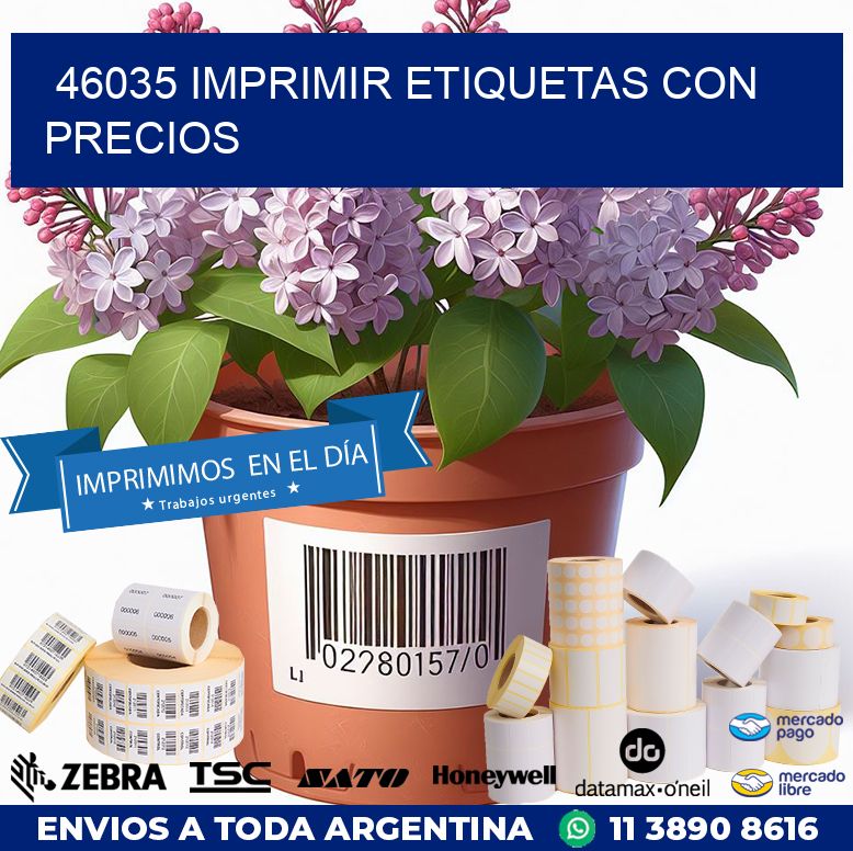 46035 IMPRIMIR ETIQUETAS CON PRECIOS