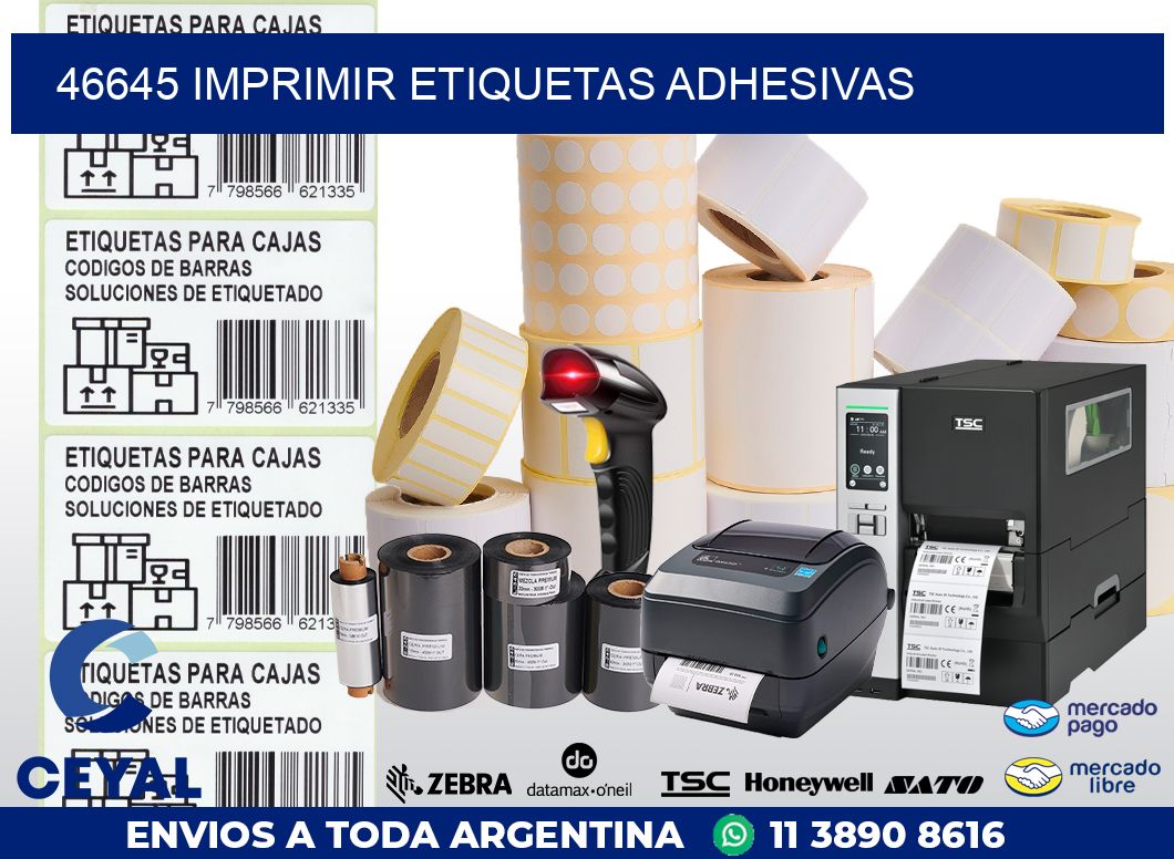 46645 IMPRIMIR ETIQUETAS ADHESIVAS