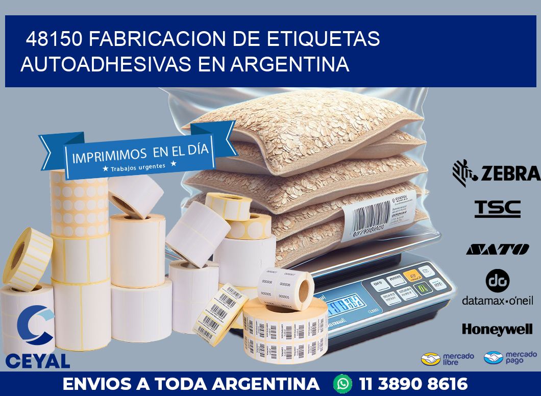 48150 FABRICACION DE ETIQUETAS AUTOADHESIVAS EN ARGENTINA