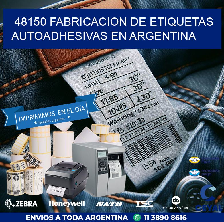 48150 FABRICACION DE ETIQUETAS AUTOADHESIVAS EN ARGENTINA