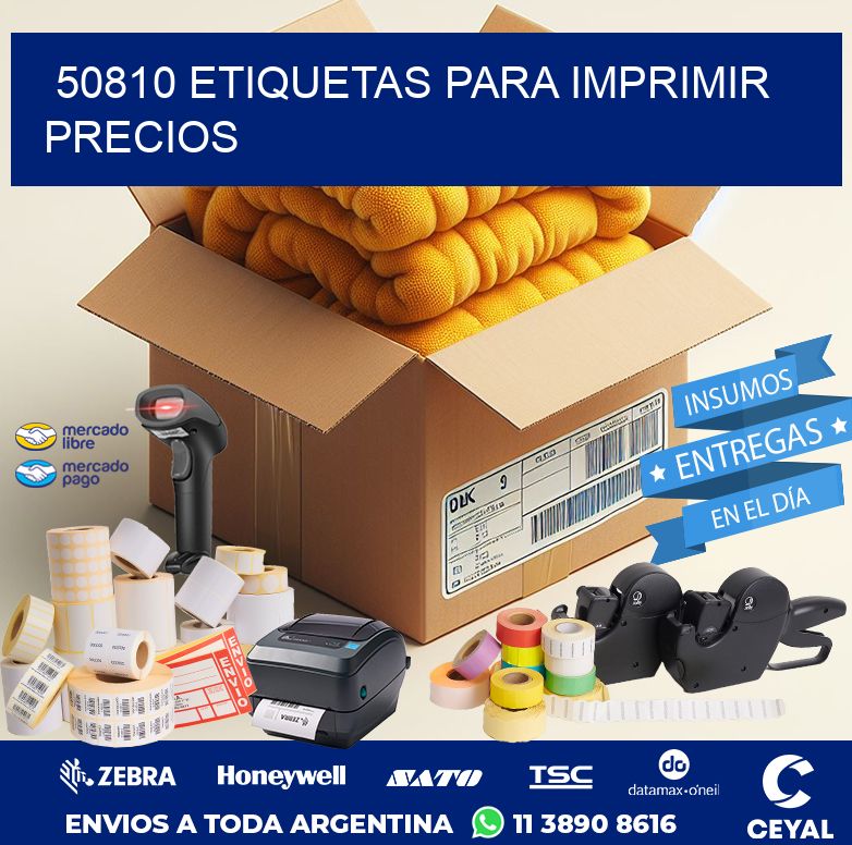 50810 ETIQUETAS PARA IMPRIMIR PRECIOS