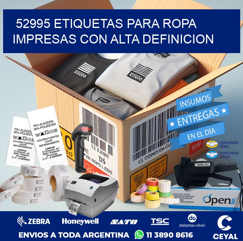 52995 ETIQUETAS PARA ROPA IMPRESAS CON ALTA DEFINICION