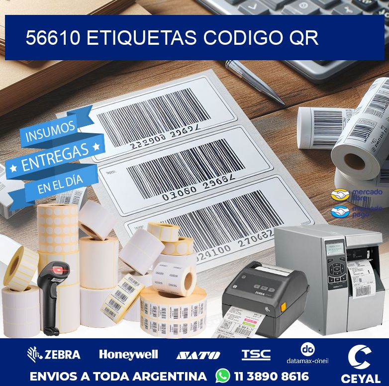 56610 ETIQUETAS CODIGO QR