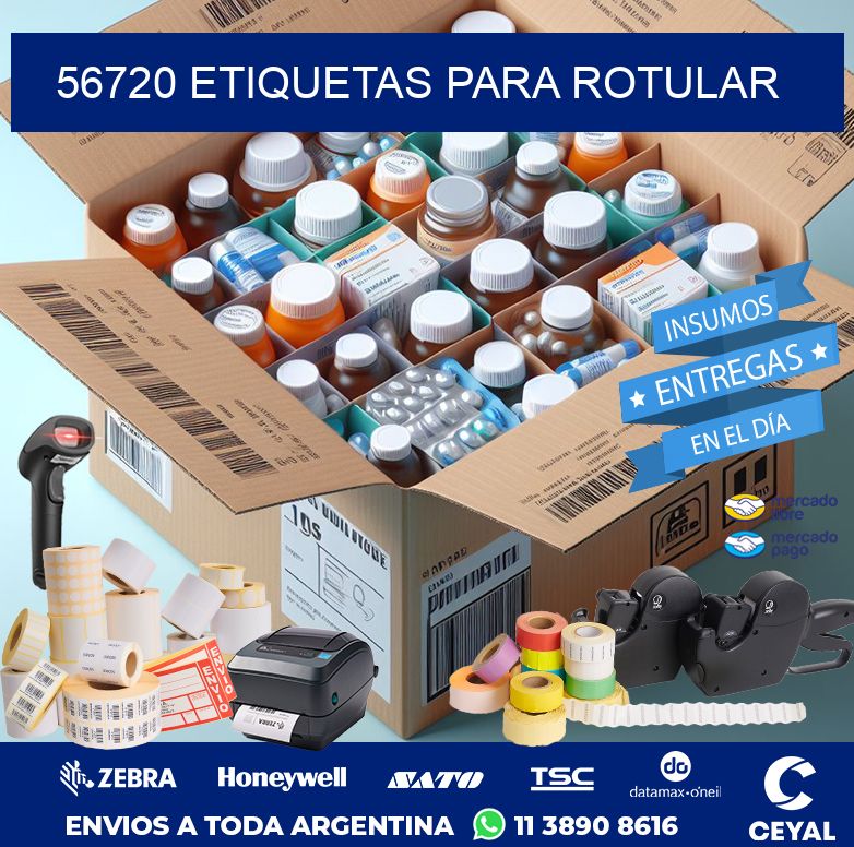 56720 ETIQUETAS PARA ROTULAR