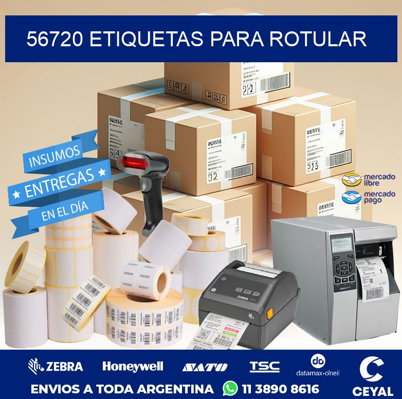 56720 ETIQUETAS PARA ROTULAR