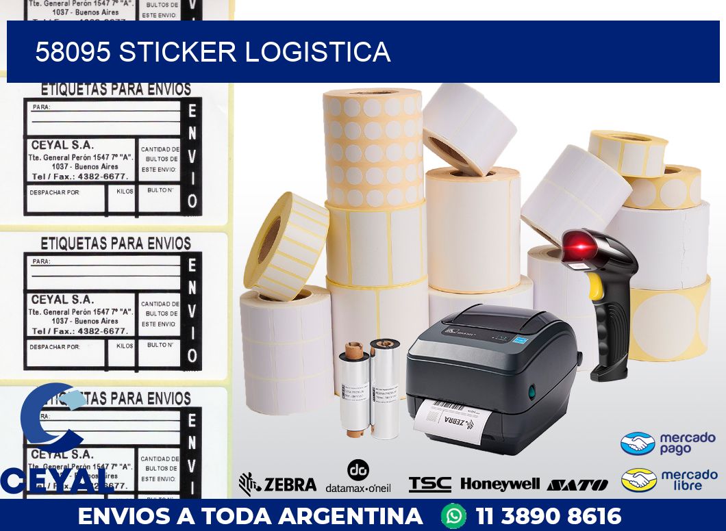 58095 STICKER LOGISTICA