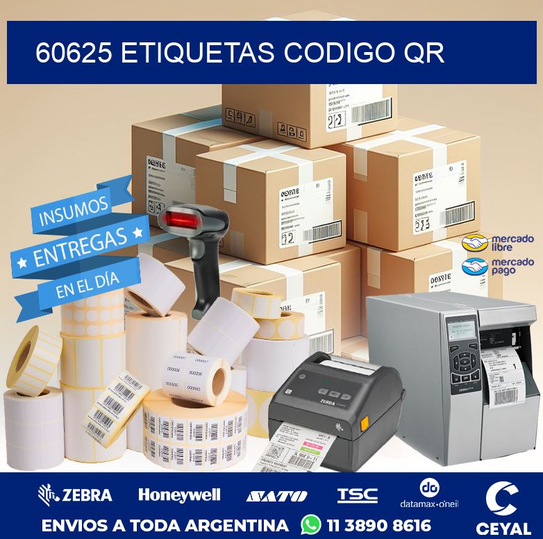 60625 ETIQUETAS CODIGO QR