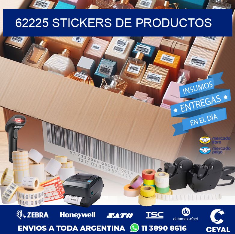 62225 STICKERS DE PRODUCTOS