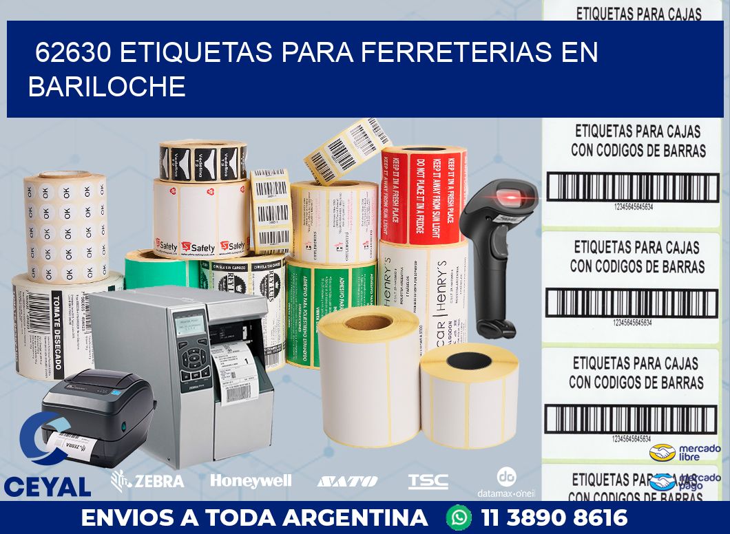 62630 ETIQUETAS PARA FERRETERIAS EN BARILOCHE