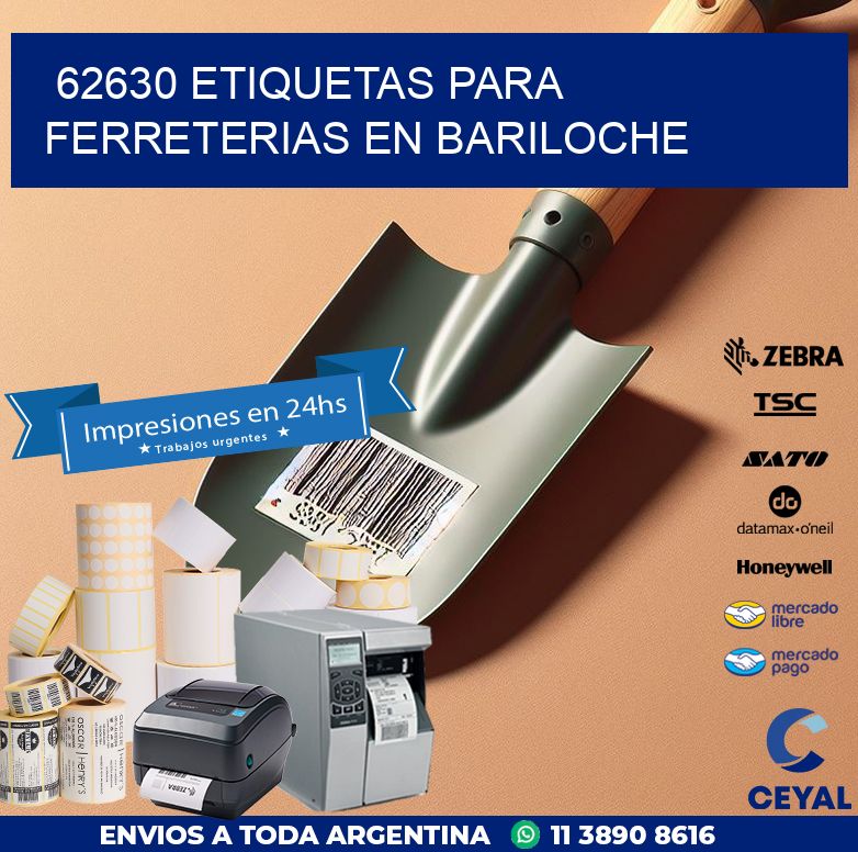 62630 ETIQUETAS PARA FERRETERIAS EN BARILOCHE