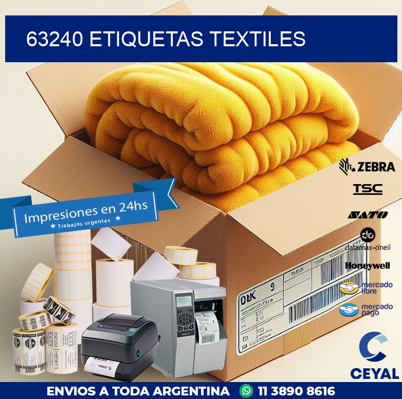 63240 ETIQUETAS TEXTILES