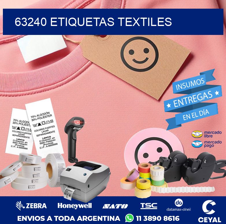 63240 ETIQUETAS TEXTILES