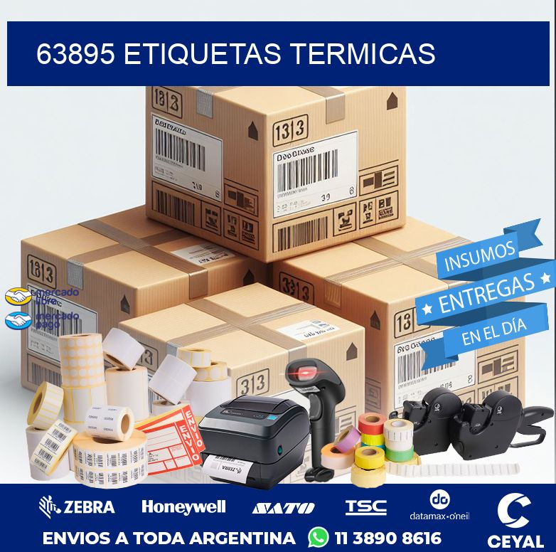 63895 ETIQUETAS TERMICAS