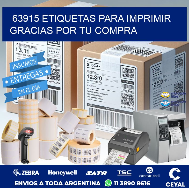 63915 ETIQUETAS PARA IMPRIMIR GRACIAS POR TU COMPRA