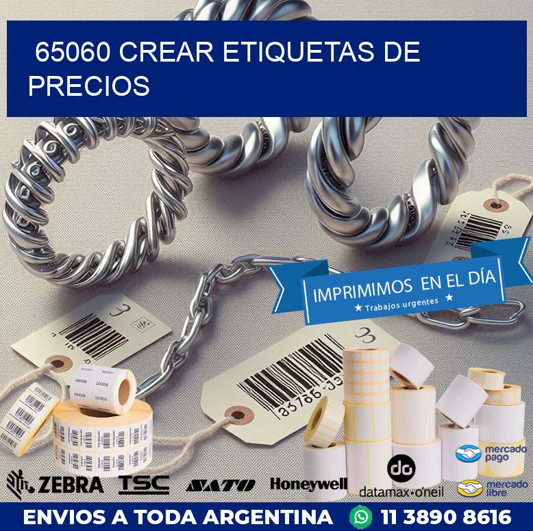 65060 CREAR ETIQUETAS DE PRECIOS