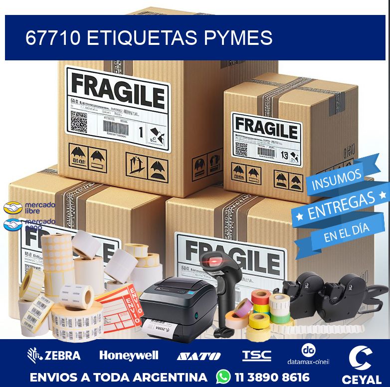 67710 ETIQUETAS PYMES