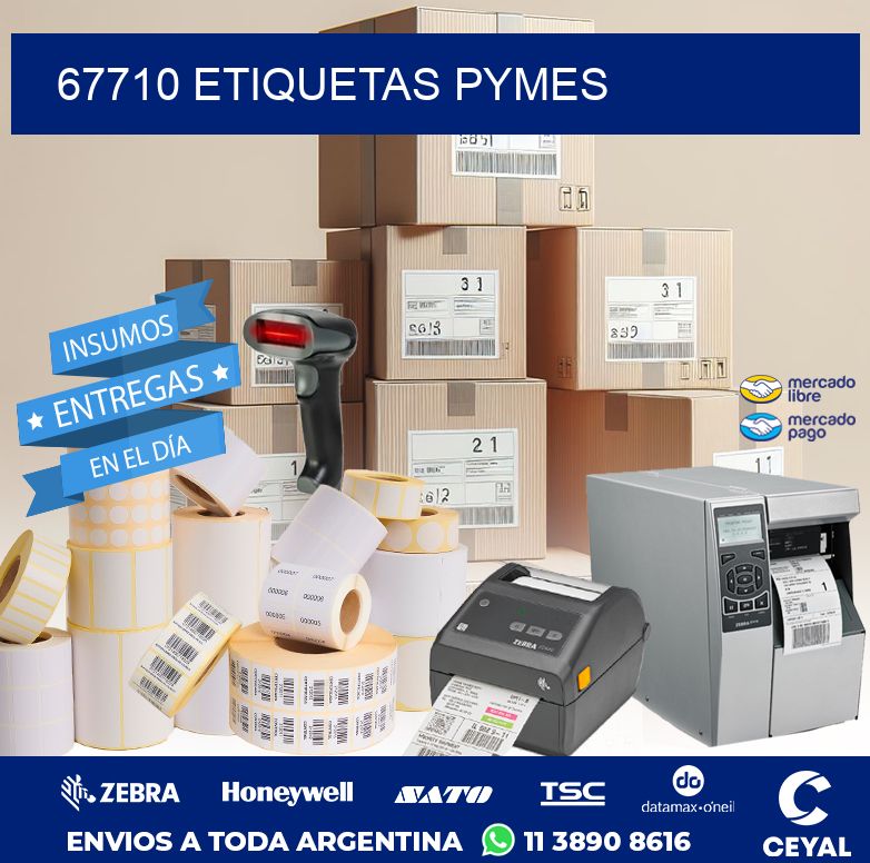 67710 ETIQUETAS PYMES