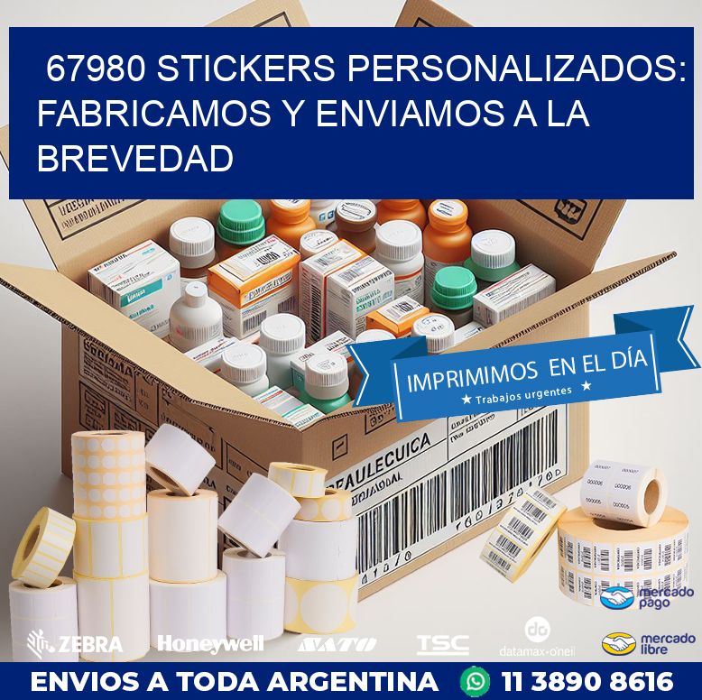 67980 STICKERS PERSONALIZADOS: FABRICAMOS Y ENVIAMOS A LA BREVEDAD