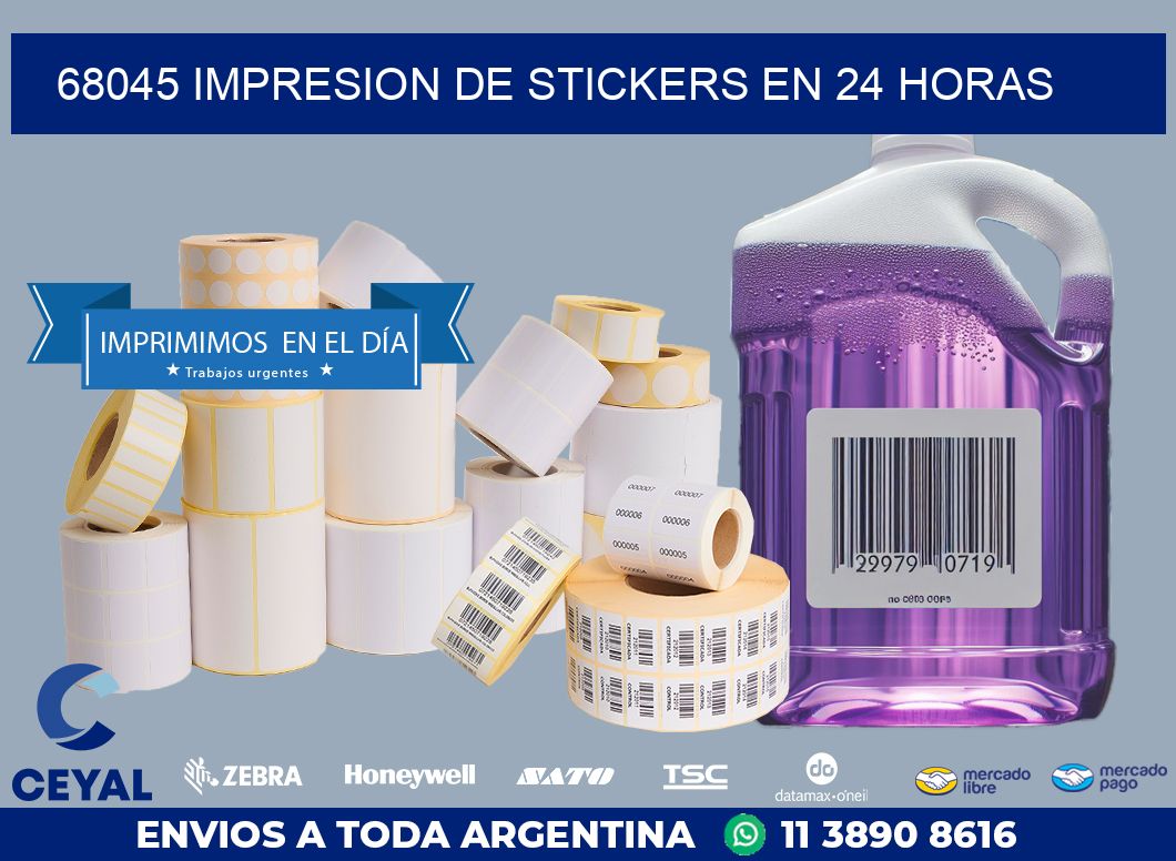 68045 IMPRESION DE STICKERS EN 24 HORAS