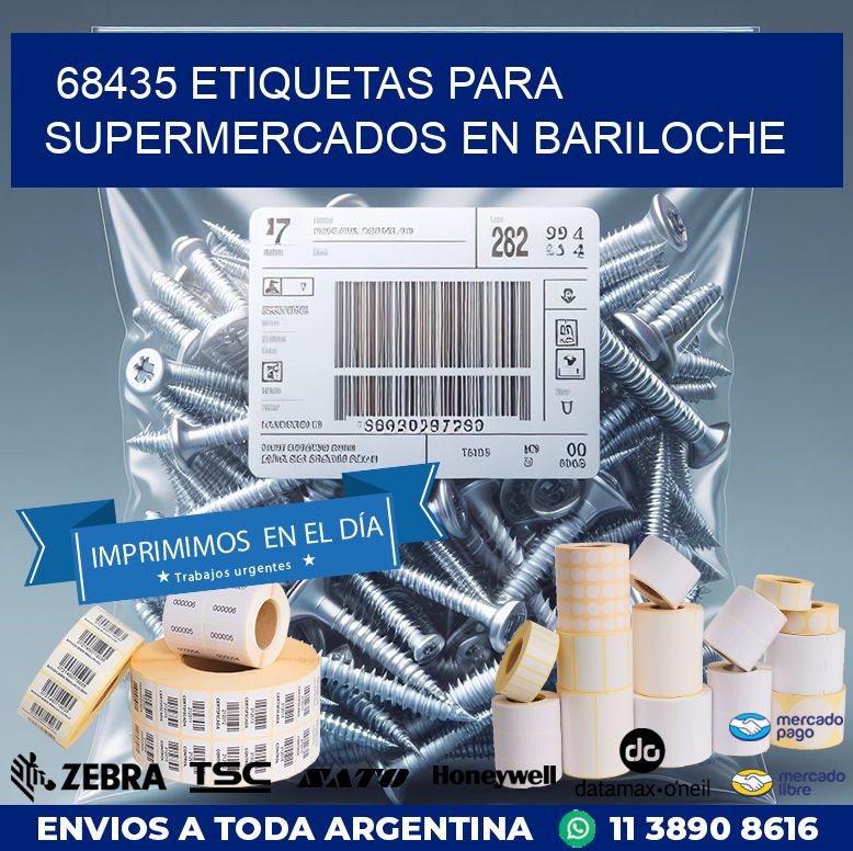 68435 ETIQUETAS PARA SUPERMERCADOS EN BARILOCHE