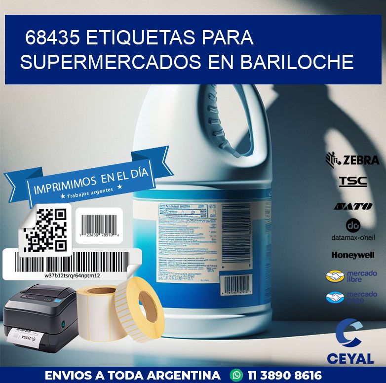 68435 ETIQUETAS PARA SUPERMERCADOS EN BARILOCHE