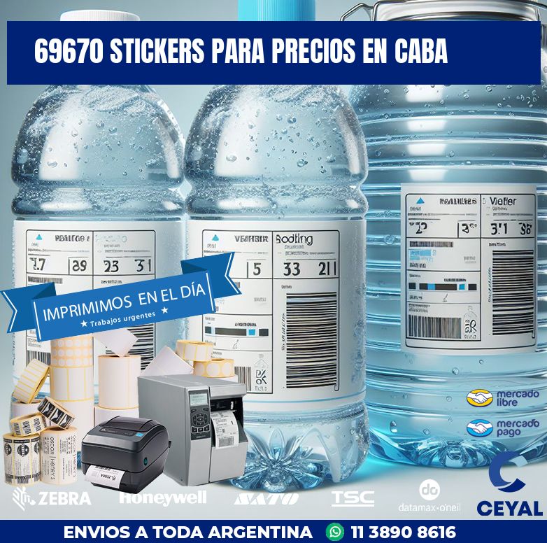 69670 STICKERS PARA PRECIOS EN CABA