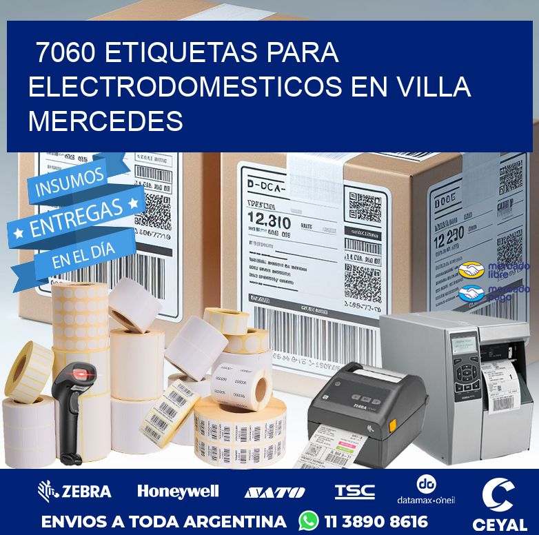 7060 ETIQUETAS PARA ELECTRODOMESTICOS EN VILLA MERCEDES