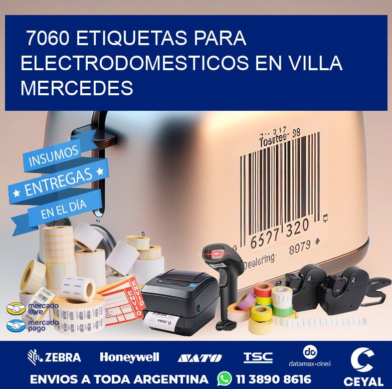 7060 ETIQUETAS PARA ELECTRODOMESTICOS EN VILLA MERCEDES