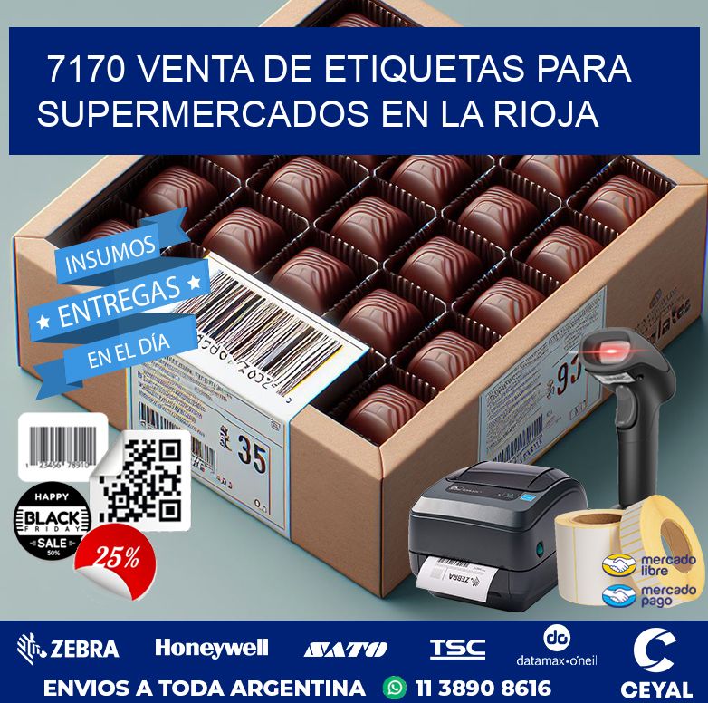 7170 VENTA DE ETIQUETAS PARA SUPERMERCADOS EN LA RIOJA