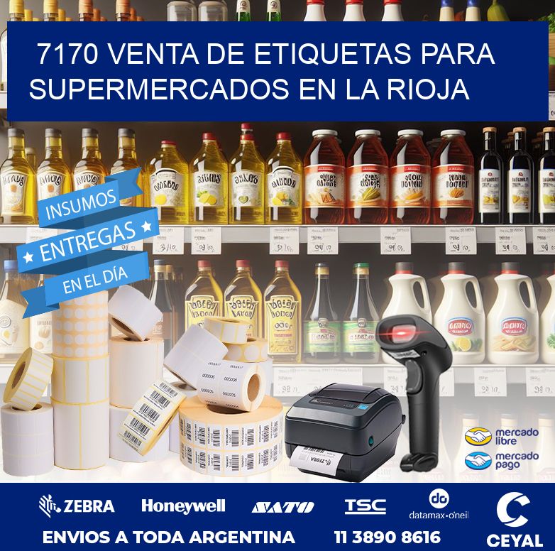 7170 VENTA DE ETIQUETAS PARA SUPERMERCADOS EN LA RIOJA