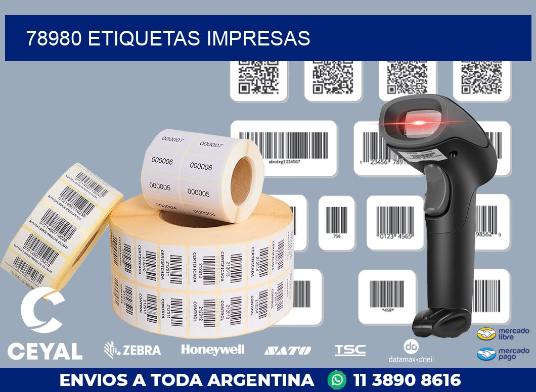 78980 ETIQUETAS IMPRESAS