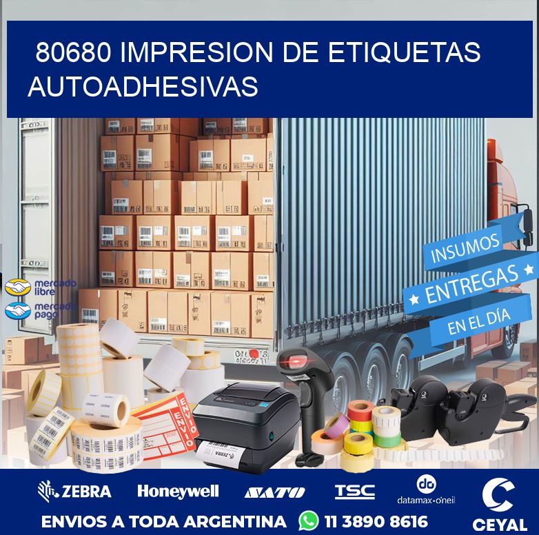 80680 IMPRESION DE ETIQUETAS AUTOADHESIVAS