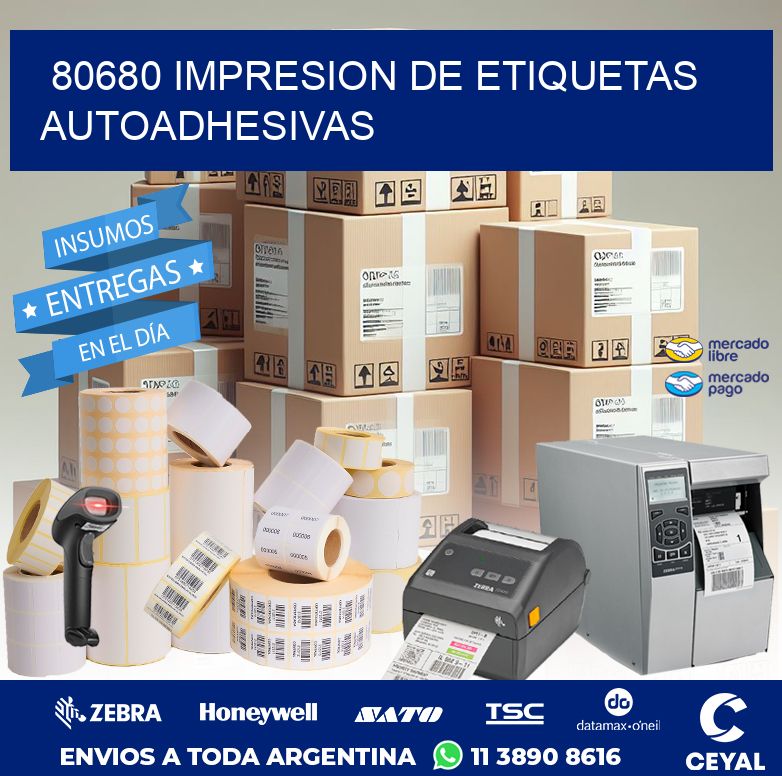 80680 IMPRESION DE ETIQUETAS AUTOADHESIVAS