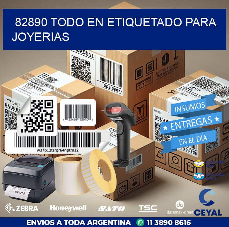 82890 TODO EN ETIQUETADO PARA JOYERIAS