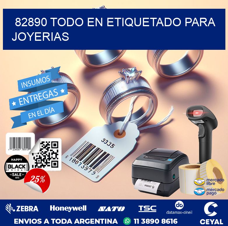 82890 TODO EN ETIQUETADO PARA JOYERIAS