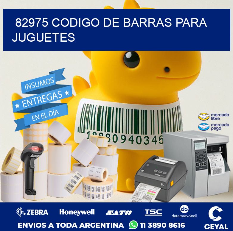 82975 CODIGO DE BARRAS PARA JUGUETES