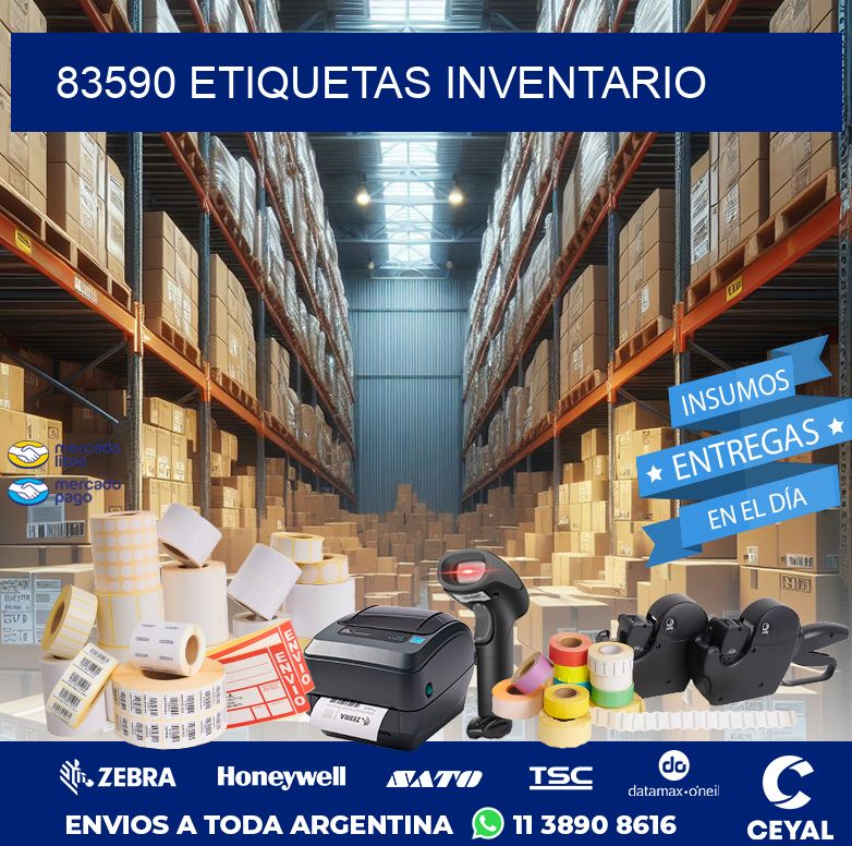83590 ETIQUETAS INVENTARIO