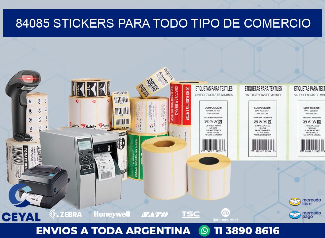 84085 STICKERS PARA TODO TIPO DE COMERCIO