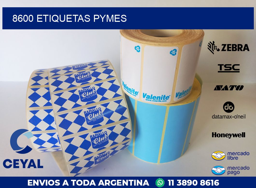 8600 ETIQUETAS PYMES