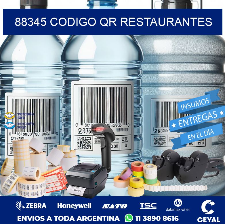 88345 CODIGO QR RESTAURANTES