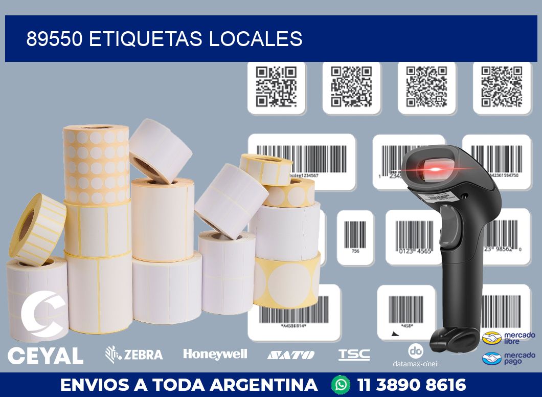 89550 ETIQUETAS LOCALES