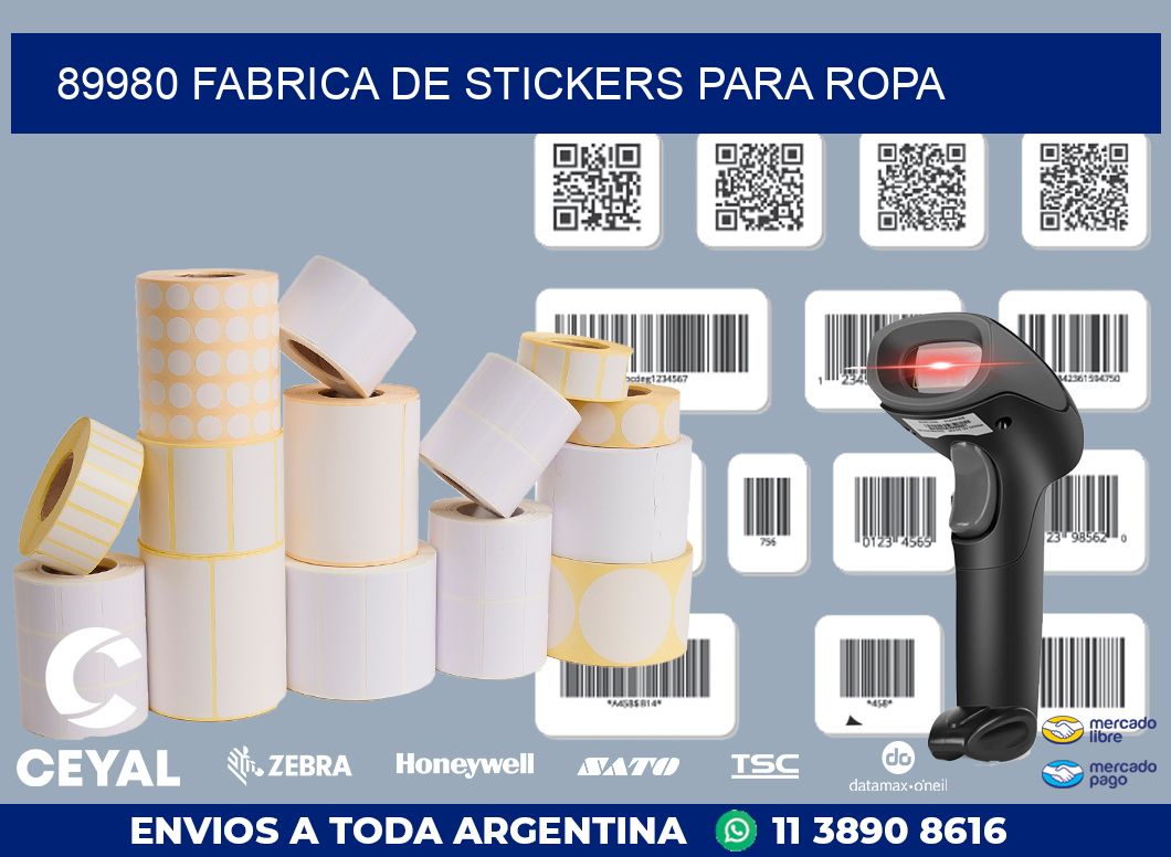 89980 FABRICA DE STICKERS PARA ROPA