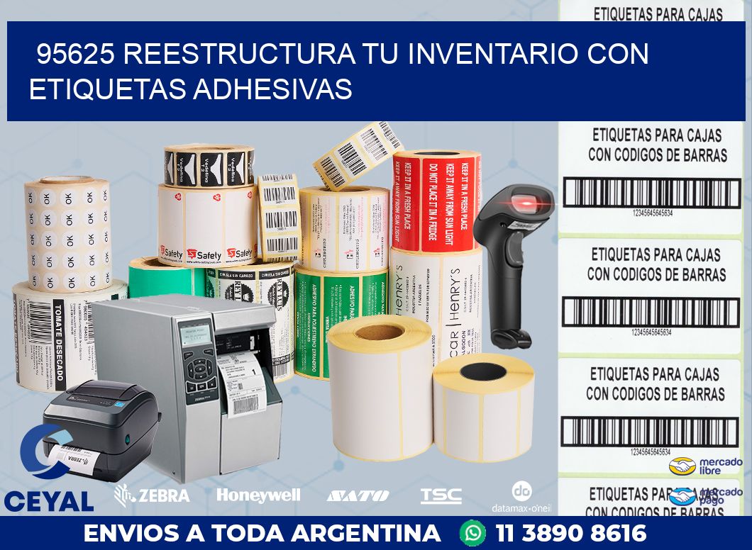 95625 REESTRUCTURA TU INVENTARIO CON ETIQUETAS ADHESIVAS