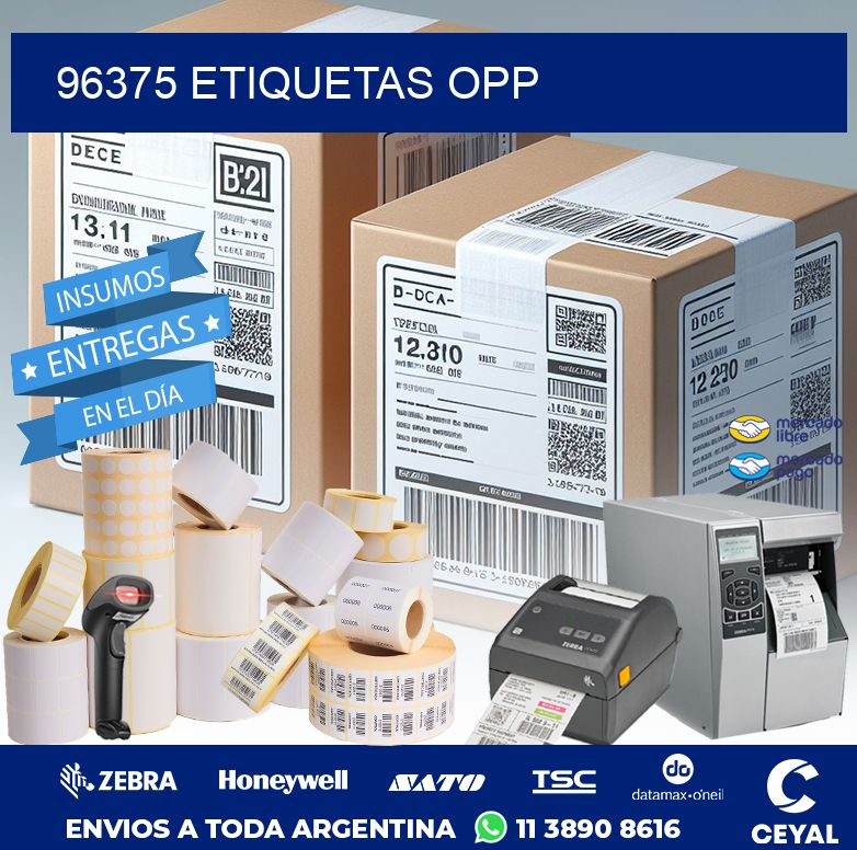 96375 ETIQUETAS OPP
