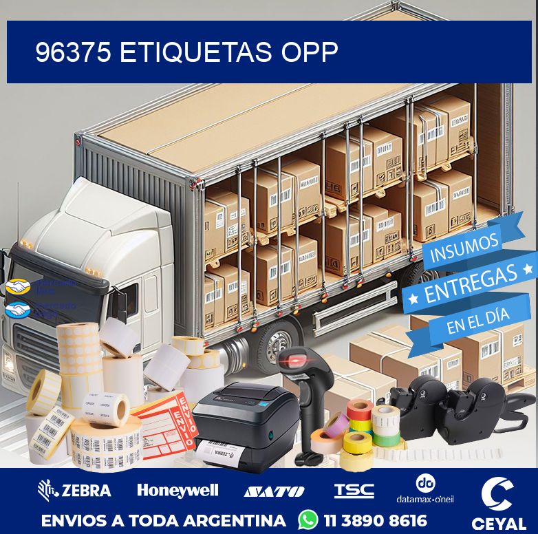 96375 ETIQUETAS OPP