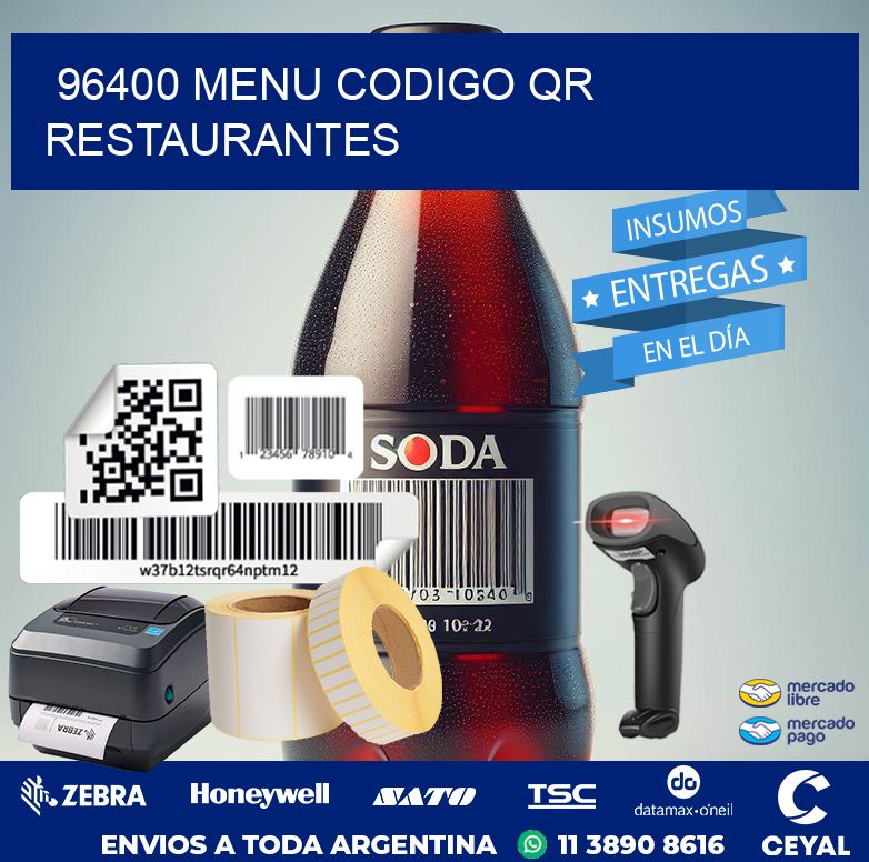 96400 MENU CODIGO QR RESTAURANTES