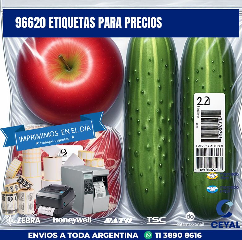 96620 ETIQUETAS PARA PRECIOS